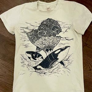 Flying Whales original printed tee